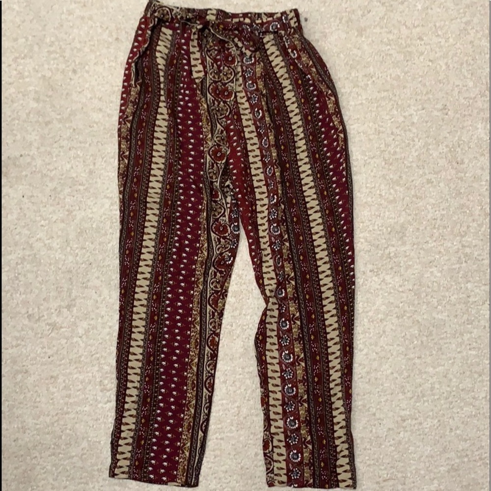 Loose straight leg pant